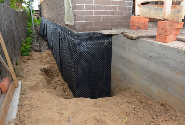 Expert waterproofing evaluation at a Fowlerton, IN property